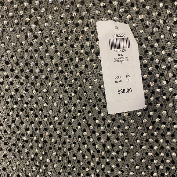 Sheer sequin top from Honey boutique - Picture 2 of 3